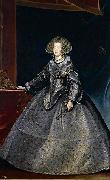 Frans Luycx Mariana of Austria oil